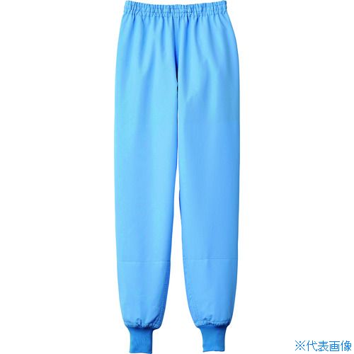 ■サンペックス ホッピングパンツ 食品工場 白衣 衛生 サックス SS VP527SS(8552235)