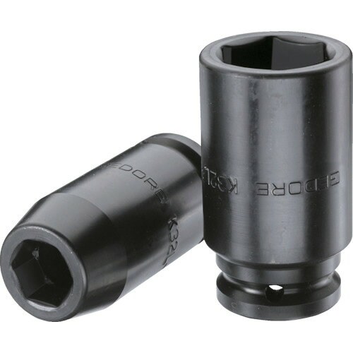オレンジブック トラスコ中山　TRUSCOGEDORE インパクト用ソケット(6角)ロング K32L 3/4 36mm 〔品番:6284330〕[ 注番:8554671]特長●ユニットドライブで接触面積を大きくすることで、ボルトが欠けにくいです。●大きいトルクをかけても頑丈で丈夫です。仕様●差込角(mm)：19.0●対辺寸法(mm)：36●全長(mm)：95●対辺形状：6角●適合ピン：6675440●適合Oリング：6675360●対辺(mm)：36仕様2材質/仕上●特殊クロムバナジウム鋼●ガンメタル仕上げセット内容/付属品注意●ピン、Oリングは別売りです。原産国（名称）台湾JANコード4010886628430本体質量826gオレンジブック トラスコ中山　TRUSCOGEDORE インパクト用ソケット(6角)ロング K32L 3/4 36mm 〔品番:6284330〕[注番:8554671][本体質量：826g]《包装時基本サイズ：104×144×56》〔包装時質量：890g〕分類》手作業工具》ソケットレンチ》インパクト用ソケット☆納期情報：仕入れ先通常在庫品 (欠品の場合有り)