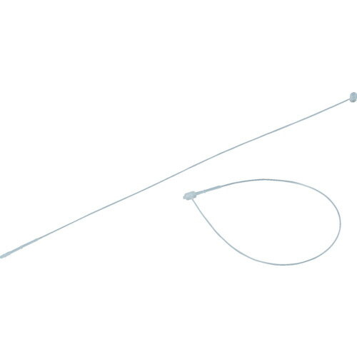 ■TRUSCO タグ付け用ループ210mm ナチュラル 100本入 TTF210NR(8554857)
