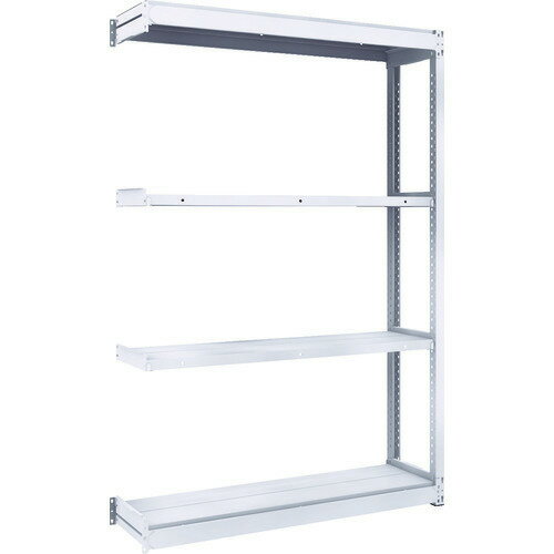 ■TRUSCO TUG型軽中量棚200kg連結 1240X324XH1800 4段 TUG20064K4B(8557941)[法人限定][直送元]