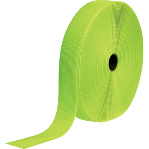 ■TRUSCO フリーマジック[[R下]]結束テープ片面蛍光イエロー50mm25m MKT50BLY(8560785)