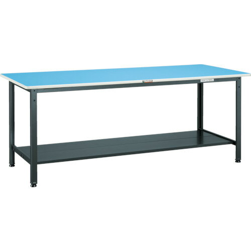 オレンジブック トラスコ中山　TRUSCOTRUSCO 軽荷重作業台(250kg)BE型 1200X750XH740 下棚2枚付 ホワイト色 〔品番:BE1275LT2W〕[ 注番:8563817]特長●分割できる下棚2枚付で広い保管スペー...