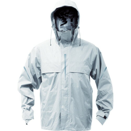 ■TRUSCO ベンチレーション(通気口)付レインスーツ シルバー L TRW36071L(8564325) ■TRUSCO ベンチレーション(通気口)付レインスーツ シルバー L TRW36071L(8564325)