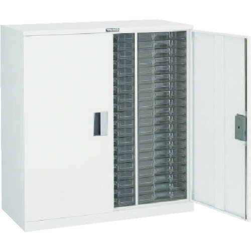 ■TRUSCO カタログケース 両開 深型3列10段 W 825X395XH880 A3C10DW(8566612)[法人...
