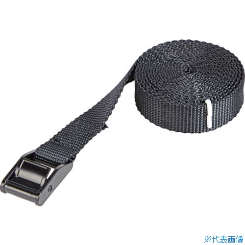 ■TRUSCO 簡易結束ベルト 25mmX3m 黒 TSB253BK(8566790)