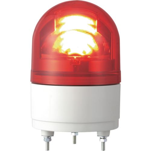 ■パトライト　RHE型　LED小型回転灯　Φ100　赤 RHE12R(R)(8568296)