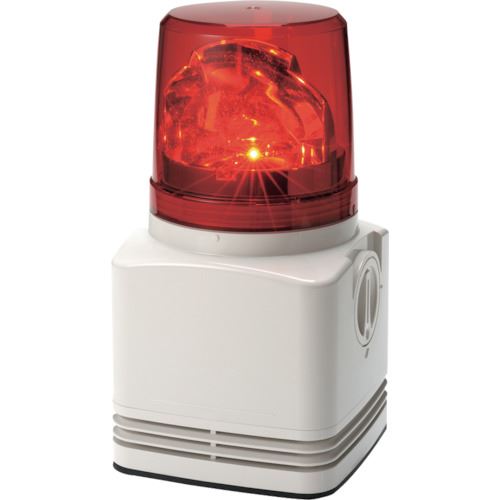 ■パトライト 電子音内蔵LED回転灯 色：赤 RFT100AR(8568345)[送料別途見積り][法人・事業所限定][掲外取寄]