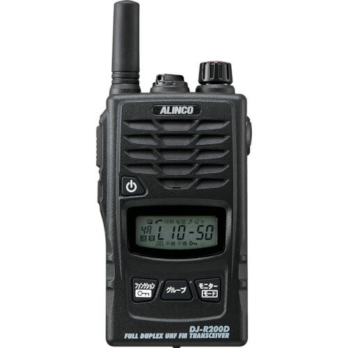 ■ALINCO 特定小電力トランシーバー 47CHショートアンテナ DJR200DS(8569145)