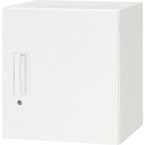 ■DAISHIN 壁面収納庫 片開き型 上置き専用W450 ホワイト V44505H(8569570)[法人限定][外直送元]