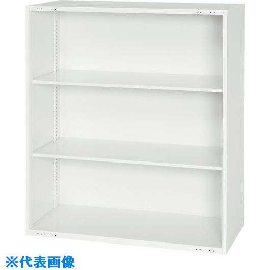 ■DAISHIN 壁面収納庫スラードボード専用本体 上置き専用W800 ホワイト V84010SBN(8569606)[法人限定][..