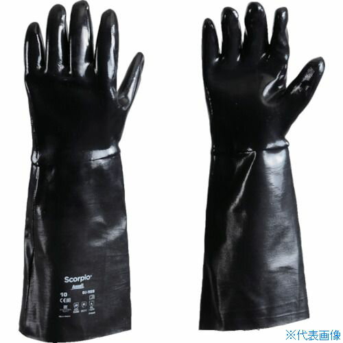 ■Ansell 耐切創・耐薬品手袋 アルファテック 09−928 XLサイズ 09928(85807