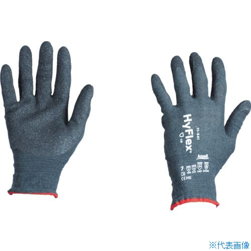 オレンジブック トラスコ中山　TRUSCOAnsell 【アウトレット】耐切創・耐熱手袋 ハイフレックス 11−541 XXLサイズ 〔品番:1154111〕[ 注番:8580805]特長●在庫品限り特別価格（旧価格より60％オフ）の商品です。●アンセル独自のインターセプト［［TM上］］テクノロジーに基づいた糸で編まれており、耐切創性と快適さを最高レベルで両立しています。●独自のニトリルコーティング技術により薄さと通気性を保っています。用途●自動車、その他機械などの製造に。●金属加工に。●各種メンテナンス作業に。仕様●色：ブラック/グレー●サイズ：XXL●全長(cm)：19.6〜25.0●手のひら周り(cm)：22.6●中指長さ(cm)：8.9●厚さ(mm)：1.19●ゲージ数：18●EN388 2016規格：4X21D●耐切創レベル：X/D仕様2●18ゲージ編●EN388：2016　耐切創レベルD●EN388規格：耐摩耗レベル4、耐切創レベル4、耐引裂レベル2、耐突刺レベル1●接触温度：100℃（15秒）●耐熱規格EN407:X1XXXX材質/仕上●ライナー：ケブラー［［R上］］、ナイロン、スパンデックス、ステンレススチール●すべり止め部：発泡ニトリルゴムセット内容/付属品注意原産国（名称）スリランカJANコード本体質量63gオレンジブック トラスコ中山　TRUSCOAnsell 【アウトレット】耐切創・耐熱手袋 ハイフレックス 11−541 XXLサイズ 〔品番:1154111〕[注番:8580805][本体質量：63g]《包装時基本サイズ：320×140×30》〔包装時質量：68g〕分類》保護具》作業手袋》耐切創手袋☆納期情報：仕入れ先通常在庫品 (欠品の場合有り)