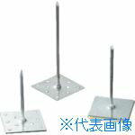 ■TILEMENT スピンドル鋲 アルミ 軟質 テープ付 38 1000本 42100380(8585879)