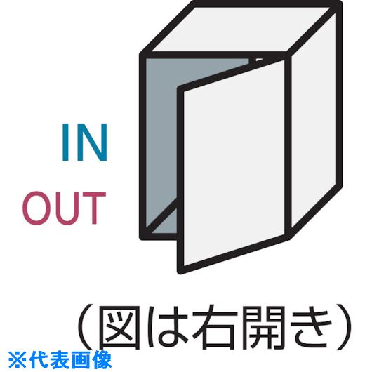 ■Panasonic 宅配ボックスCOMBO コンパクトタイプ左開き シルバー CTNR4040LSC(8587510)[送料別途お見積..