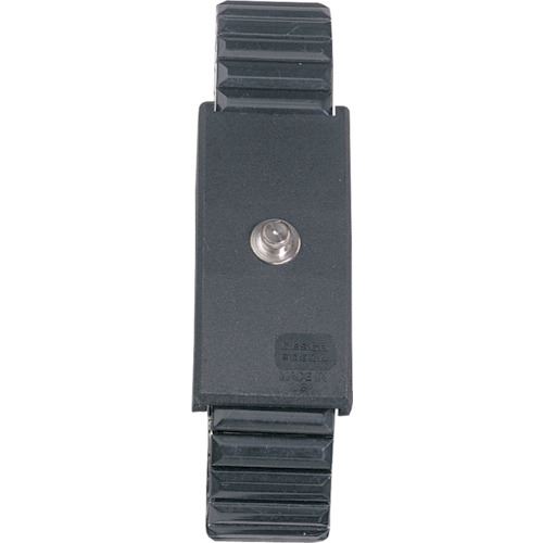 ■DESCO プレミアム金属製伸縮型リストストラップ 長さ調整機能付き 09041(8590149)[送料別途お見積り][法人限定][掲外取寄]