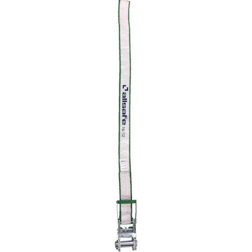 ■allsafe ベルト荷締機 ラチェット式ラウンド仕様(超重荷重) RN6R8(8590636)[送料...
