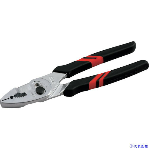 ■KTC コンビネーションプライヤ(ソフトグリップ付) 切断可能最大径Φ2 全長163mm PJ150S(8591632)