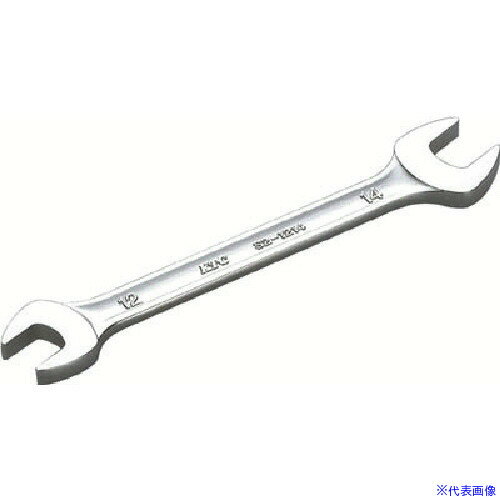 ■KTC スパナ 二面幅12×14mm 全長157mm S21214F(8591649)