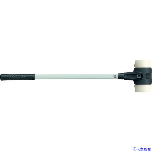 ■HALDER SIMPLEX スレッジハンマー 強化型鋳鉄ハウジング、グラスファイバー製ハンドル 径(80)mm ナイロン(白) 3708.081(8599682)