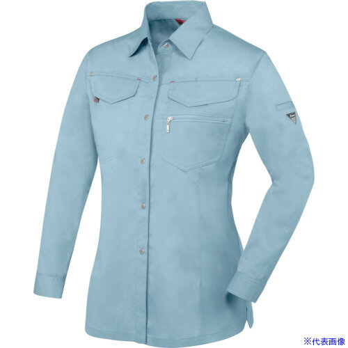 ■ジーベック レディスシャツ1495-43-9 1495439(8601754)[送料別途見積り][法人・事業所限定][掲外取寄]