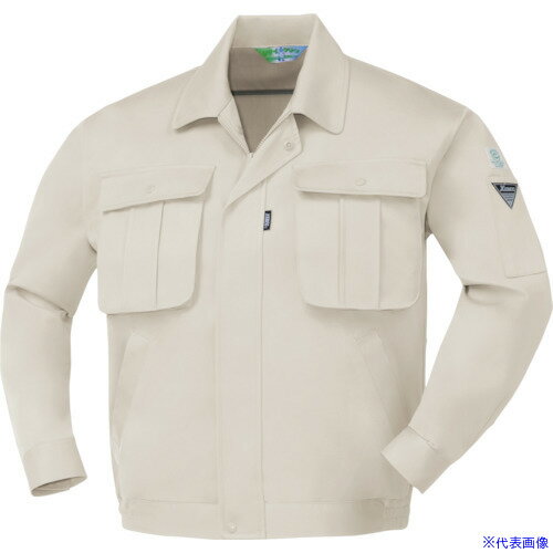 オレンジブック トラスコ中山　TRUSCOジーベック ブルゾン3170-31-M 〔品番:317031M〕[ 注番:8604912]特長●再生ポリエステルを使用したエコウェアで、JIS規格の帯電防止作業服です。●容量の大きなマチ付きの胸ポケットが特長です。●激しい動きにスムーズに対応するプリーツロンを採用、シンプルカラー3色での展開です。用途●作業全般仕様●色：アイボリー●着丈(cm)：63●胸囲(cm)：111●袖丈(cm)：54●肩幅(cm)：50.5仕様2●帯電防止素材●リサイクル素材材質/仕上●ポリエステル65%(再生ポリエステル100%) 綿35%セット内容/付属品注意原産国（名称）中国JANコード4991714198236本体質量570gオレンジブック トラスコ中山　TRUSCOジーベック ブルゾン3170-31-M 〔品番:317031M〕[注番:8604912][本体質量：570g]《包装時基本サイズ：500×350×14》〔包装時質量：570g〕分類》保護具》作業服》作業服☆納期情報：メーカー取り寄品（弊社より発送）