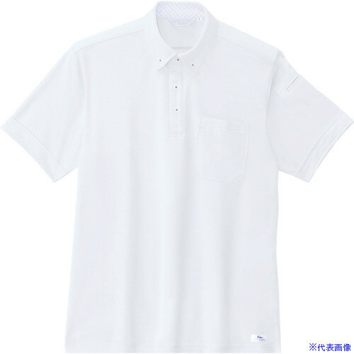 ■XEBEC 半袖ポロシャツ6180−32−4L シロ 6180324L(8607267)[送料別途お見積り][法人限定][掲外取寄](4.0)
