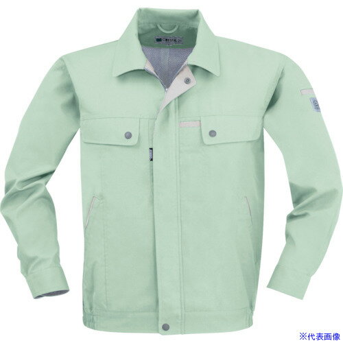 ■XEBEC 長袖ブルゾン1554−61−SS モスグリーン 155461SS(8612524)[送料別途お見積り][法人限定][掲外取寄]