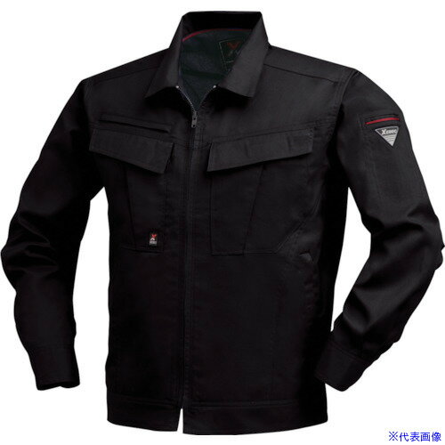 樂天商城 - ■XEBEC 長袖ブルゾン1654−90−4L クロ 1654904L(8613126)[送料別途お見積り][法人限定][掲外取寄]