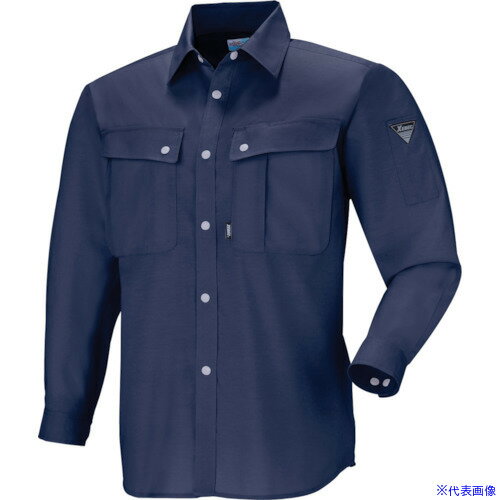 ■ジーベック 長袖シャツ5030-10-S 503010S(8615350)[送料別途見積り][法人・事業所限定][掲外取寄]
