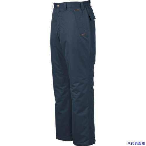 オレンジブック トラスコ中山　TRUSCOジーベック 防寒パンツ590-10-L 〔品番:59010L〕[ 注番:8615662]特長●伸び縮みするゴムシャーリングがウエストにフィットします。●物が落ちにくいフラップポケットや裾アジャスターなど、役立つ機能を搭載しています。用途●冬のあらゆる作業に。仕様●色：コン●サイズ：L●股下(cm)：76●品名：パンツ●腰囲(cm)：78〜88仕様2●透湿性2000g●耐水圧5000mm●撥水加工●男女兼用材質/仕上●表:ポリエステル100%(タッサー)●裏:ポリエステル100%(タフタ)●中綿:ポリエステル100%セット内容/付属品注意原産国（名称）中国JANコード4991714369384本体質量510gオレンジブック トラスコ中山　TRUSCOジーベック 防寒パンツ590-10-L 〔品番:59010L〕[注番:8615662][本体質量：510g]《包装時基本サイズ：560×360×45》〔包装時質量：510g〕分類》保護具》作業服》防寒着☆納期情報：メーカー取り寄品（弊社より発送）