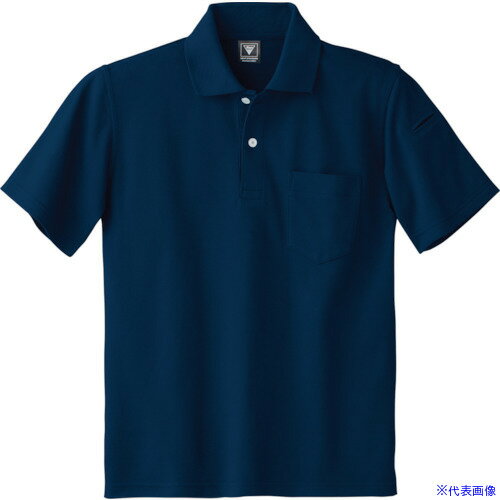 ■ジーベック カノコ半袖ポロシャツ6020-10-3L 6020103L(8615826)[送料別途見積り][法人・事業所限定][掲外取寄]