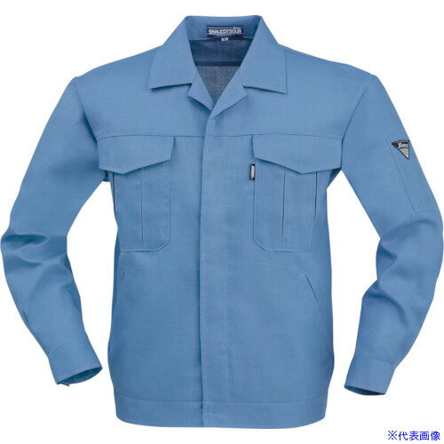 ■XEBEC 長袖ブルゾン6254−40−M ブルー 625440M(8616342)[送料別途お見積り][法人限定][掲外取寄]