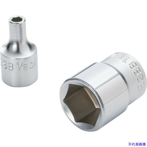 オレンジブック トラスコ中山　TRUSCOTONE 6角ソケット 8mm ハンガーパック入り 全長22mm 〔品番:2SB08HP〕[ 注番:8642127]特長●スタンダードタイプの対辺六角形状です。用途●ボルト・ナットの締付け・緩め作業用。仕様●差込角(mm)：6.35●全長(mm)：22●対辺形状：6角●対辺寸法(inch)：1/4仕様2材質/仕上●構造用鋼セット内容/付属品注意●インパクトレンチなど動力工具には使用しないでください。原産国（名称）日本JANコード4953488110272本体質量15gオレンジブック トラスコ中山　TRUSCOTONE 6角ソケット 8mm ハンガーパック入り 全長22mm 〔品番:2SB08HP〕[注番:8642127][本体質量：15g]《包装時基本サイズ：13×13×22》〔包装時質量：15g〕分類》手作業工具》ソケットレンチ》ソケット☆納期情報：メーカー取り寄品（弊社より発送）