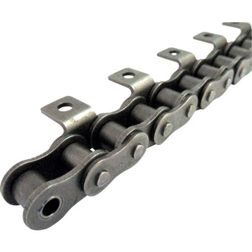 ■KANA 資材 アタッチ付チェン3M(120L) 列数：1 適合チェンNO.25.4 802LA1T(8676926)[送料別途お見積り]..