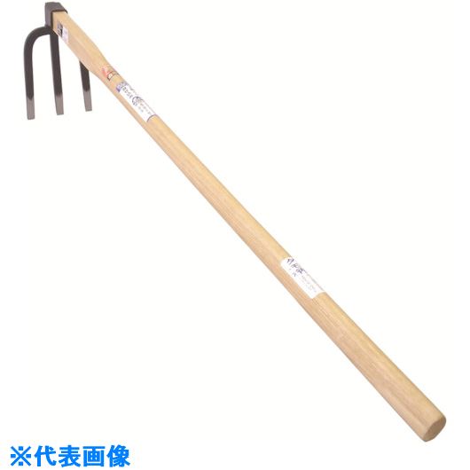 オレンジブック トラスコ中山　TRUSCO金象 三本備中鍬 1050タモ柄付 〔品番:073657〕[ 注番:8681968]特長●頭部は焼入れ（強度が上がる、磨耗に強くなる)・焼戻し(弾力性が上がる)の熱処理を行っています。用途●掘り起こし作業用に最適。仕様●全長(mm)：1050●先幅(mm)：140●爪長さ(mm)：185●爪数(本)：3仕様2●爪幅(mm)45材質/仕上●頭部　スチール　●柄部　天然木セット内容/付属品注意原産国（名称）日本JANコード4960517073651本体質量1.3kgオレンジブック トラスコ中山　TRUSCO金象 三本備中鍬 1050タモ柄付 〔品番:073657〕[注番:8681968][本体質量：1.3kg]《包装時基本サイズ：140×185×1050》〔包装時質量：1kg〕分類》園芸用品》緑化用品》鍬☆納期情報：オレンジブック掲載以外でメーカー直送品【法人限定＝会社名ご記入お願い致します。】