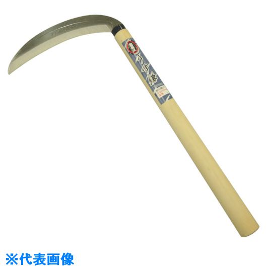 オレンジブック トラスコ中山　TRUSCO金象 宝長久 ステン うす鎌 180mm 〔品番:150875〕[ 注番:8682101]特長●刃先はステンレス刃物鋼を使用し、熱処理を施すことにより耐磨耗性に優れ、切れ味に優れています。用途●やわらかい草の刈り取り作業。仕様●刃長(mm)：155●全長(mm)：385仕様2●柄の長さ(mm)　320材質/仕上●刃先　ステンレス　●柄部　天然木セット内容/付属品注意原産国（名称）中国JANコード4960517150871本体質量145gオレンジブック トラスコ中山　TRUSCO金象 宝長久 ステン うす鎌 180mm 〔品番:150875〕[注番:8682101][本体質量：145g]《包装時基本サイズ：25×180×385》分類》園芸用品》緑化用品》鎌☆納期情報：オレンジブック掲載以外でメーカー直送品【法人限定＝会社名ご記入お願い致します。】