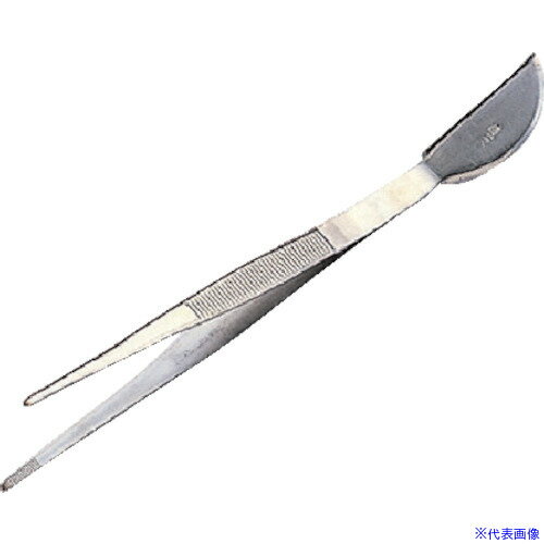 ■GS ヘラ付ピンセット 3514(8682437)[送料別途見積り][法人・事業所限定][掲外取寄]