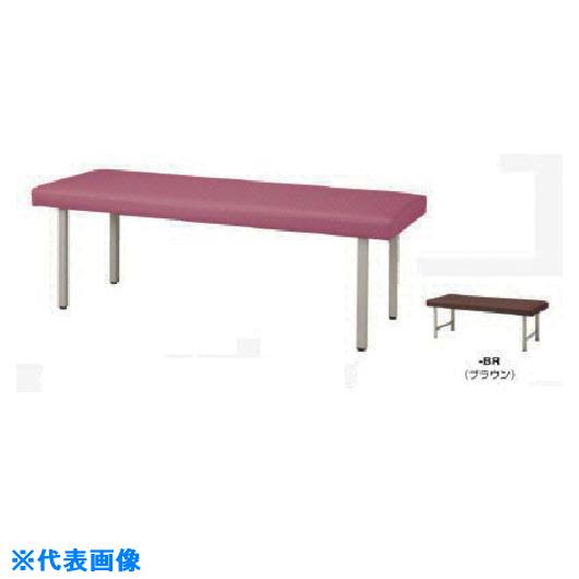 ■NAIKI 治療台 W1800×D700×H500 MES187050BR(8685573)[送料別途お見積り][法人限定][外直送]