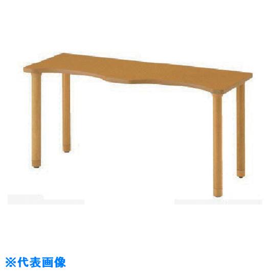 ■ナイキ　木製テーブル　外寸法：W1600×D600×H750 RT1660SHCNA(8686155)[送料別途見積り][法人・事業所限定][掲外取寄]
