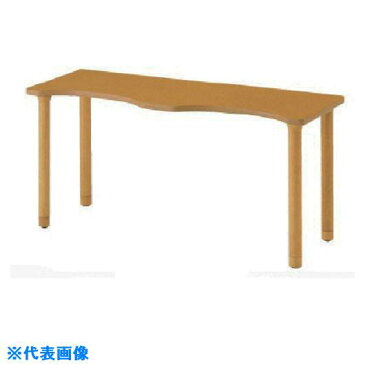 ■ナイキ　木製テーブル　外寸法：W1600×D600×H750 RT1660SHNA(8686156)[送料別途見積り][法人・事業所限定][掲外取寄]