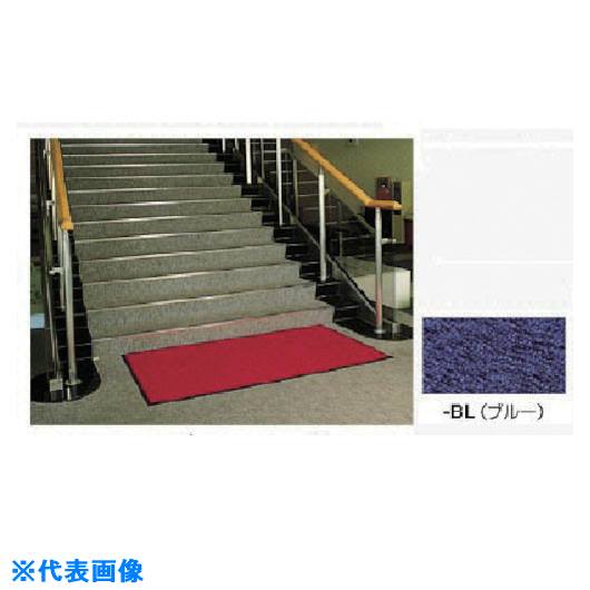 ■NAIKI マット W900×D1200×H9 SNL0912BL(8686307)[送料別途お見積り][法人限定][掲外取寄]