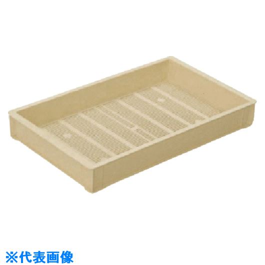 ■RISU トレーコンテナー 239101 MK−10 ベージュ MK10(BE)(8687017)[送料別途お見積り][法人限定][外直送]