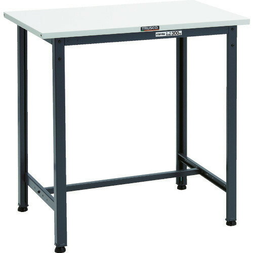 ■TRUSCO 軽荷重立作業台(300kg)HAE型 900X750XH900 基本タイプ ダークグレー色 HSAE0975DG(8688713)[法人限定][直送元]