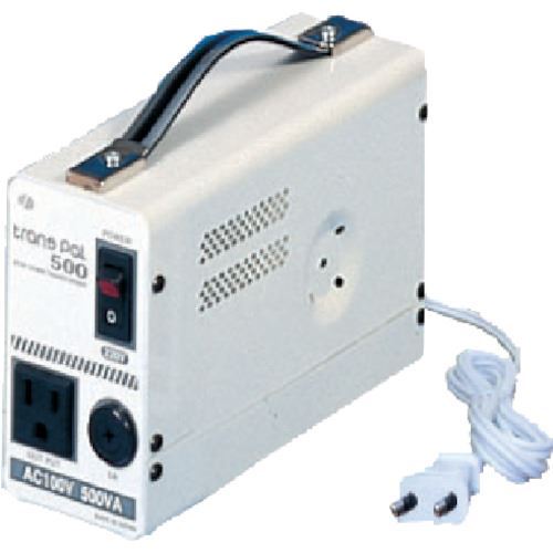 Transformers, Conversion Plugs - ■スワロー 海外用トランス 携帯タイプ入力AC220−230V 出力AC100V PAL500EP(8688870)[送料別途お見積り][法人限定][掲外取寄]