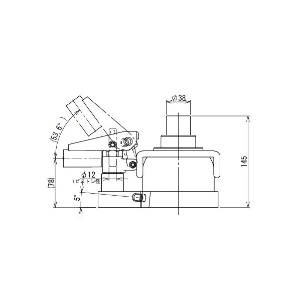 今野製作所(EAGLE イーグル) ダルマジャッキ(超低床・2段伸び・メッキ) (旧型式：E...