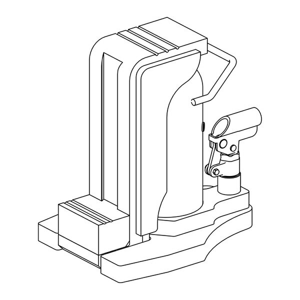 今野製作所(EAGLE イーグル) アタッチメントタイプ爪つきジャッキ(フリー) (旧型式：GU-200) EU-200