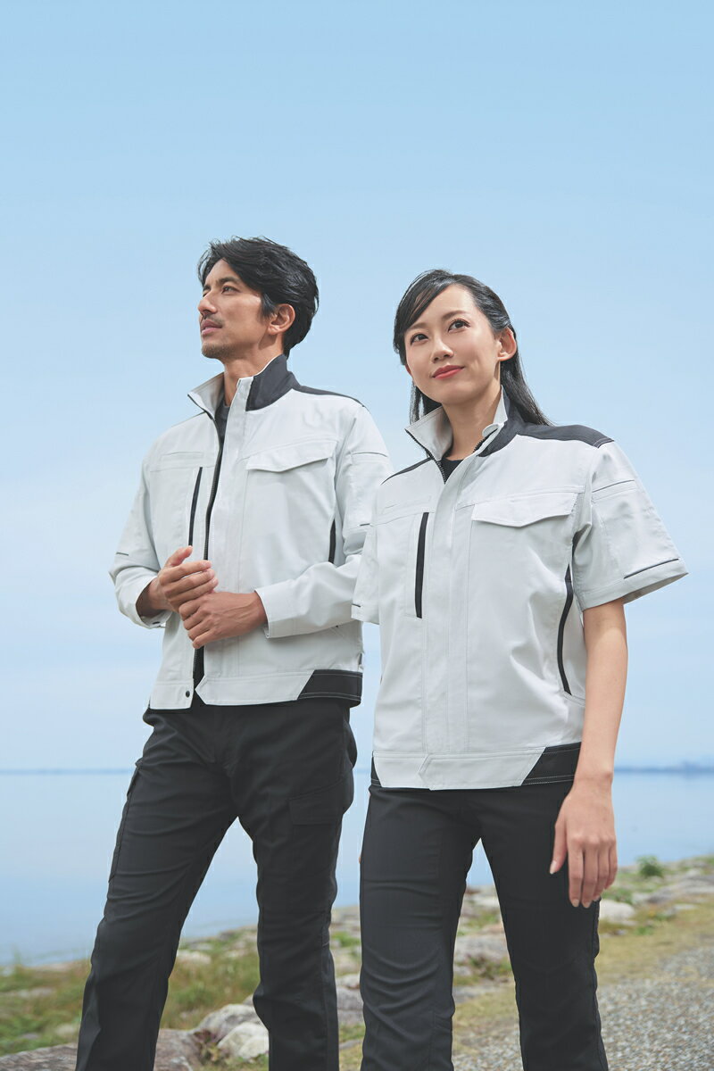 ＼Asahicho｜まとめ買いクーポン対象商品／Asahicho(アサヒチョウ) E8901 半袖ブル...