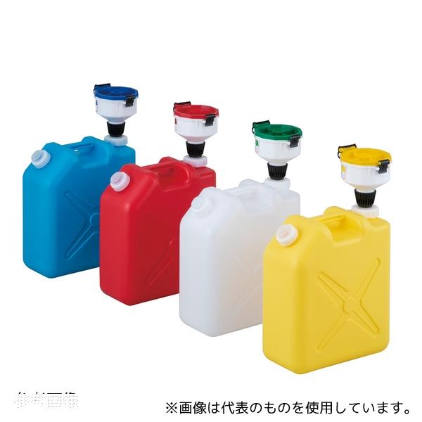 アズワン SF-B2 廃液回収容器 タンク+ロート ブルー