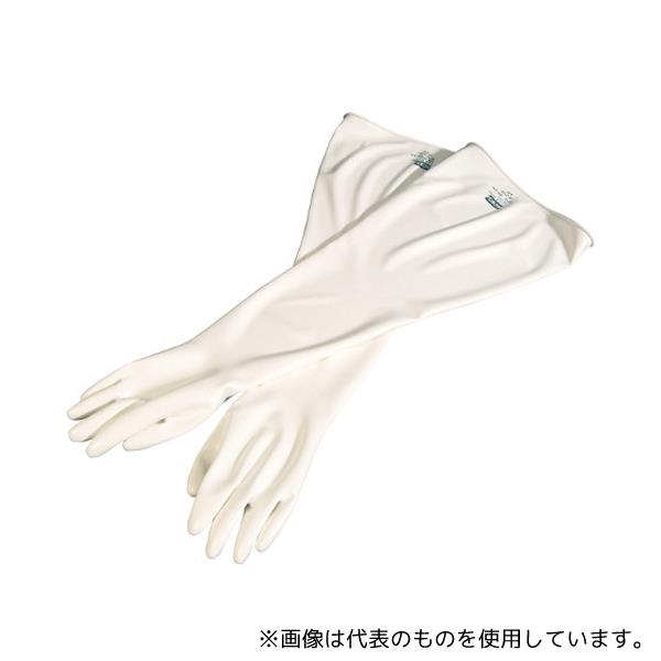 【アズワン AS ONE】汎用科学機器 デシケーター類 デシケーター用関連商品 ●耐摩耗性に優れ、酸化薬品に対して強度があります。 商品の仕様 ●材質:ハイパロン(CSM) ●ポート径:8インチ ●厚み:約0.4mm ●全長:約800mm ●ハンドサイズ:約247mm ●平手(左右兼用) ●JANコード：4.57138E+12 【※ご注意ください】商品は代表の画像を使用しています。