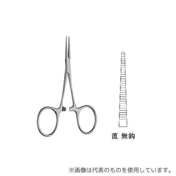【アズワン AS ONE】看護、介護用品 病院関連商品 処置用品 手術用品 ●ソフトタッチのラチェットです。 商品の仕様 ●直/無鈎 ●サイズ:9.5cm ●JANコード：4580471380505 【※ご注意ください】商品は代表の画像を使用しています。